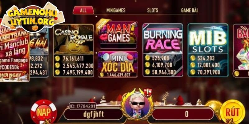 Các trò chơi bài phổ biến nhất tại cổng game manclub